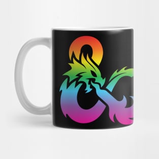 Dnd rainbow Mug